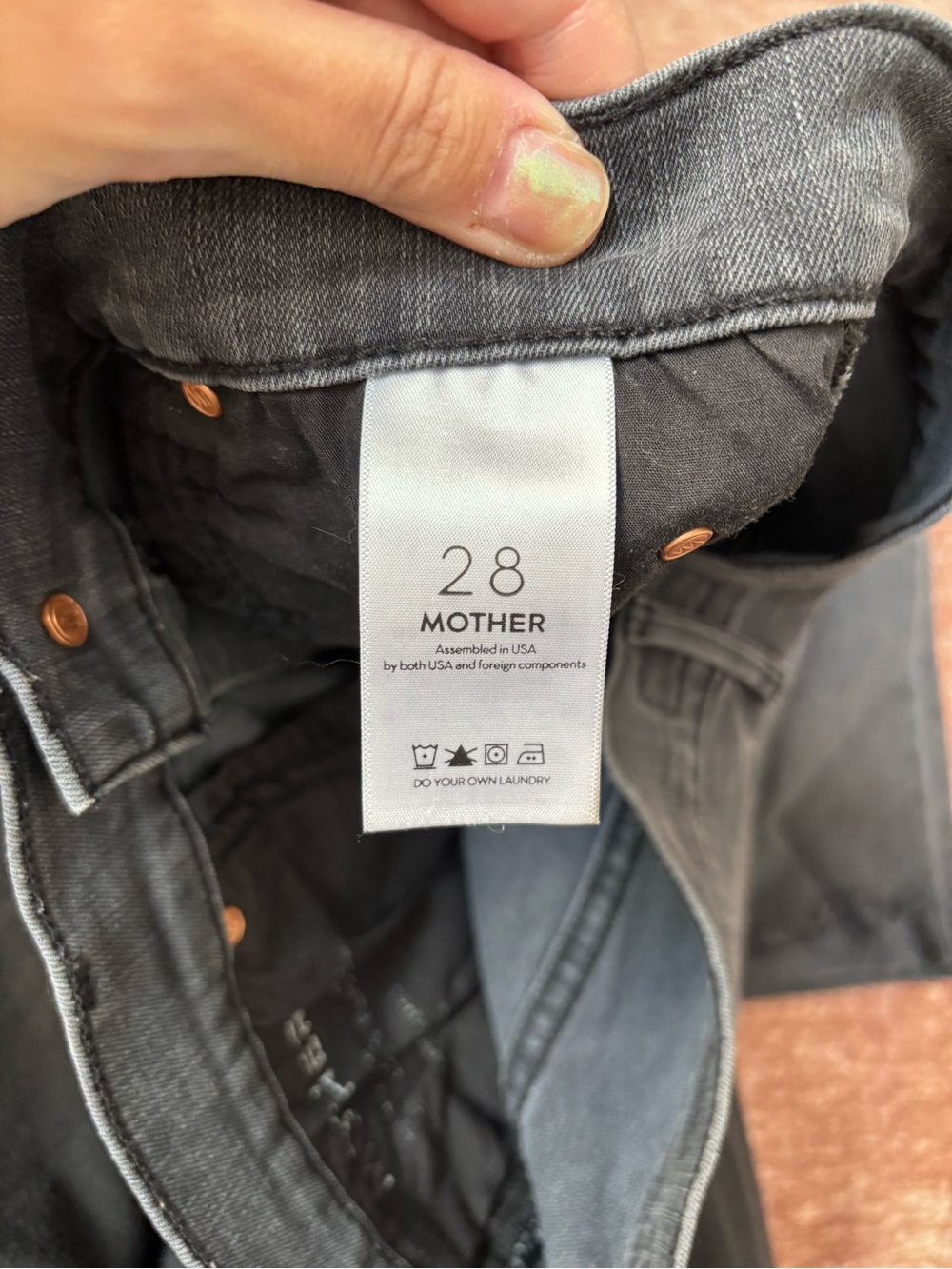 Mother High Waisted Rascal Jean - Picture 4 of 6